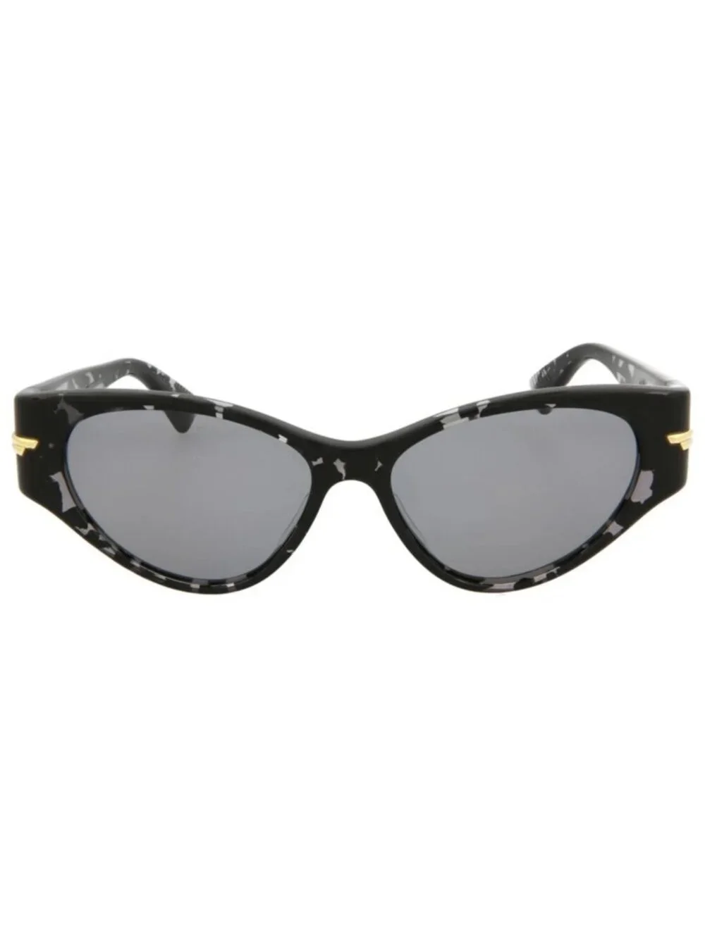 New Bottega Veneta Women's Sunglasses Cat Eye Acetate Frame Havana Havana Grey